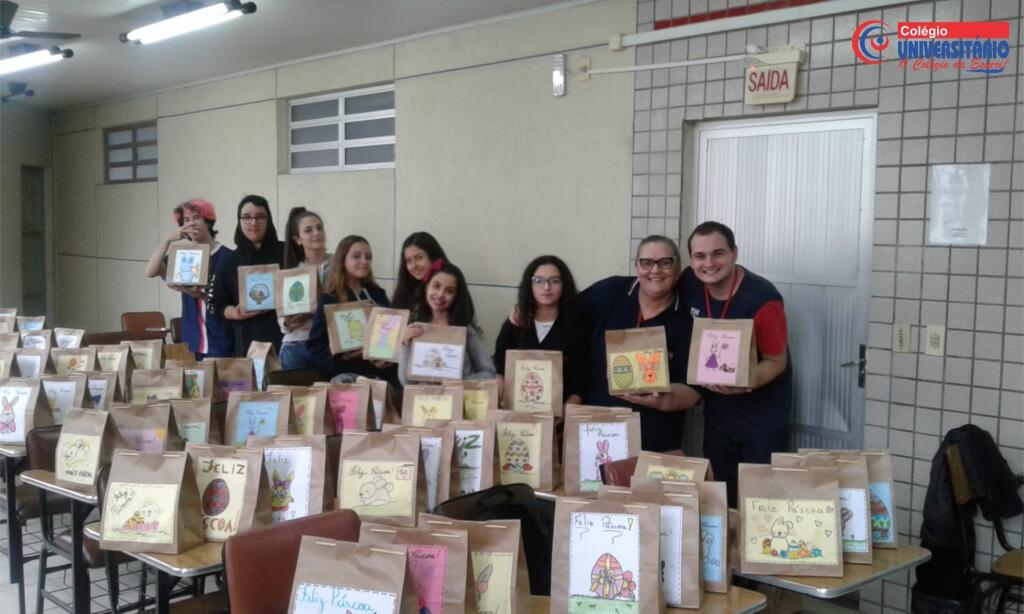 Projeto Páscoa para Todos: Montagem de kits