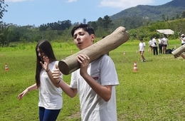 Estudantes do Colégio Universitário visitam aldeia indígena em Imaruí 