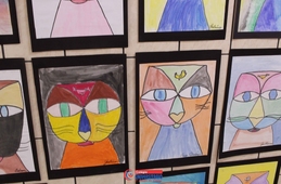 Releitura da obra “O GATO E O PÁSSARO” de Paul Klee