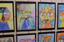 Releitura da obra “O GATO E O PÁSSARO” de Paul Klee