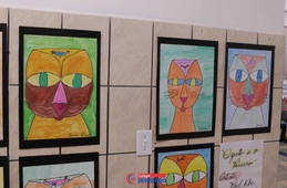 Releitura da obra “O GATO E O PÁSSARO” de Paul Klee