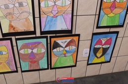 Releitura da obra “O GATO E O PÁSSARO” de Paul Klee