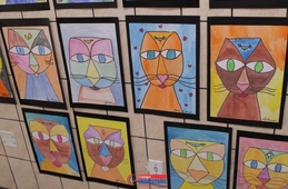 Releitura da obra “O GATO E O PÁSSARO” de Paul Klee